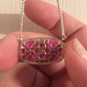 Kendra Scott Jewelry - Pink & gold adjustable Kendra Scott necklace Kendra Scott Jewelry - Pink & gold adjustable Kendra Scott necklace